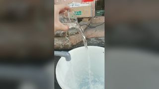 Vidéo de fonctionnement de l'usine de dispositif de purification d'eau de forage