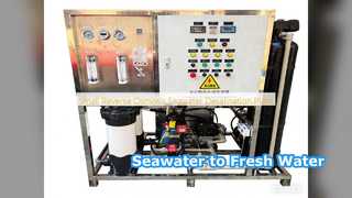 Small RO Seawater Desalination Plant