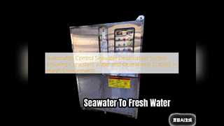Seawater To Fresh Water Machine
